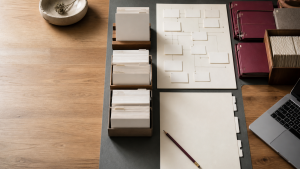Bibliothèque de prompts IA structurée comme une mémoire de travail professionnelle
